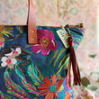 Load image into Gallery viewer, Atenti Tote Bags Atenti - Flora Buddy Carryall Tote Bag joeriaknits
