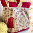 Load image into Gallery viewer, Atenti Project Bags Atenti Harvest Tall Knitting and Crochet Project Bag joeriaknits
