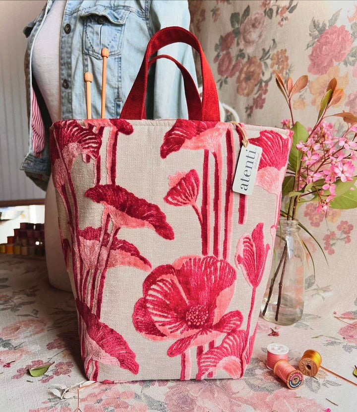 Atenti Tote Bags Atenti - Lalique Hope Project Bag joeriaknits