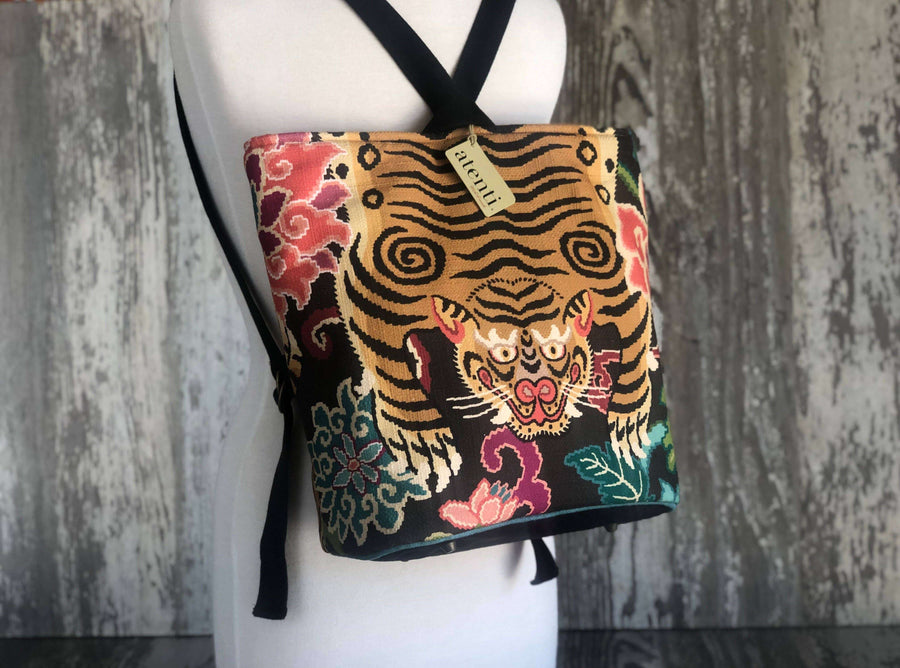 Atenti - Le Tigre Backsac Atenti Tote Bags joeriaknits