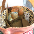 Load image into Gallery viewer, Atenti Tote Bags Atenti -  Le Tigre Tall Caddy Project Bag joeriaknits
