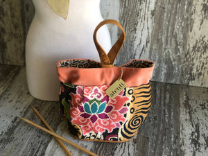 Atenti Tote Bags Atenti -  Le Tigre Tall Caddy Project Bag joeriaknits