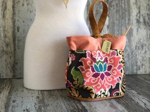 Atenti Tote Bags Atenti -  Le Tigre Tall Caddy Project Bag joeriaknits