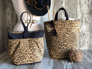 Atenti Tote Bags Atenti - New York Tall Caddy Project Bag joeriaknits