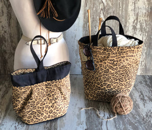 Atenti Tote Bags Atenti - New York Tall Caddy Project Bag joeriaknits