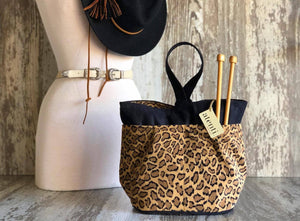 Atenti Tote Bags Atenti - New York Tall Caddy Project Bag joeriaknits