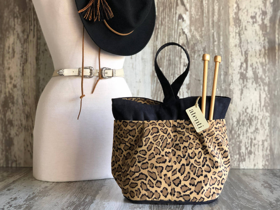 Atenti Tote Bags Atenti - New York Tall Caddy Project Bag joeriaknits