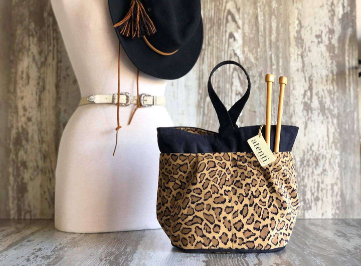 Atenti Tote Bags Atenti - New York Tall Caddy Project Bag joeriaknits
