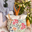Load image into Gallery viewer, Atenti Tote Bags Atenti - Wildflower Tall Caddy Knitting/Crochet Project Bag joeriaknits
