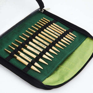 Knitter's Pride Knitting Needle Sets Bamboo Deluxe Special Interchangeable Knitting Needle Set joeriaknits