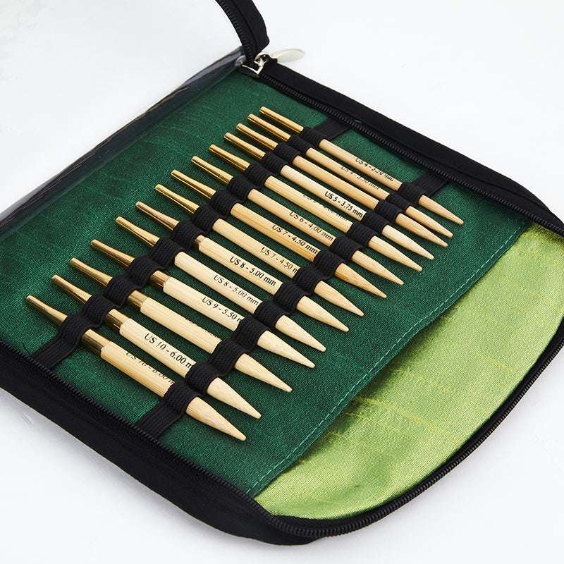 Knitter's Pride Knitting Needle Sets Bamboo Deluxe Special Interchangeable Knitting Needle Set joeriaknits