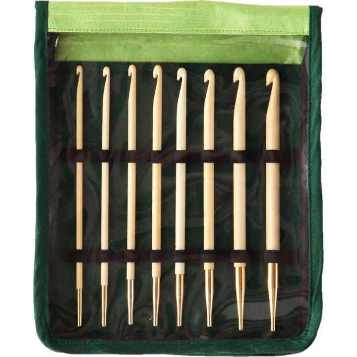Knitter's Pride Crochet Hook Set Bamboo Interchangeable Tunisian Crochet Hook Set joeriaknits