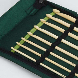 Knitter's Pride Crochet Hook Set Bamboo Interchangeable Tunisian Crochet Hook Set joeriaknits