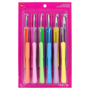 Boye Ergo Crochet Hooks Boye 12 Piece Ergonomic Aluminum Crochet Hook Set joeriaknits