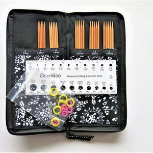 ChiaoGoo Knitting Needle Sets ChiaoGoo Bamboo Double Pointed Knitting Needle Sock Set joeriaknits
