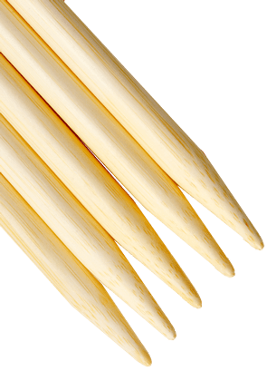 ChiaoGoo Double Pointed Needles ChiaoGoo Bamboo Double Pointed Knitting Needles-15 cm (6") joeriaknits