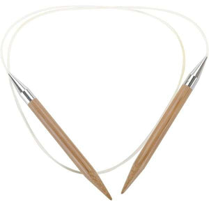 ChiaoGoo Bamboo Fixed Circular Knitting Needles 100cm (40 inch)