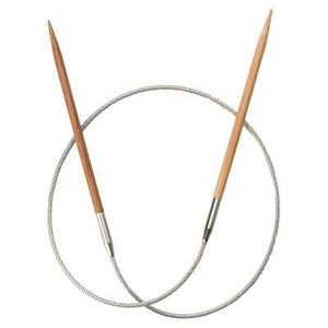 ChiaoGoo Bamboo Fixed Circular Knitting Needles 40cm (16 inch)