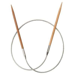 ChiaoGoo Circular Needles ChiaoGoo Bamboo Fixed Circular Needles 40cm (16 inch) joeriaknits
