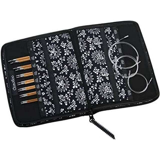 ChiaoGoo Knitting Needle Sets Small Set Tips ChiaoGoo Bamboo SPIN Interchangeable 4" (10cm) Needle Sets joeriaknits