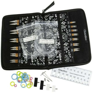 ChiaoGoo Bamboo SPIN Interchangeable 5" (13cm) Needle Sets
