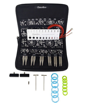 ChiaoGoo TWIST Red Lace Interchangeable 5" (13cm) Needle Sets
