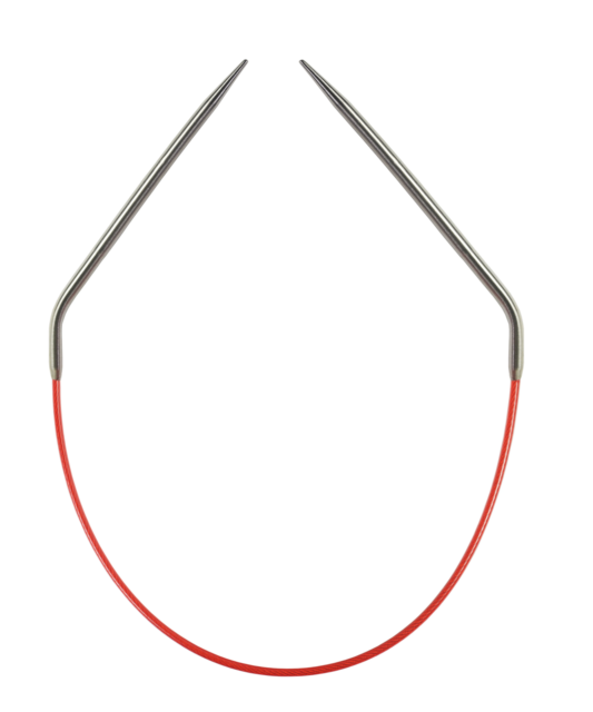 ChiaoGoo Knit RED Circular Needles 12 in. (30 cm) Singles