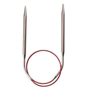 ChiaoGoo Knit RED Circular Needles 40 in. (100 cm) Singles
