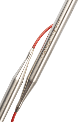 ChiaoGoo Circular Needles ChiaoGoo Red Lace Circular Knitting Needles 80 cm (32") joeriaknits