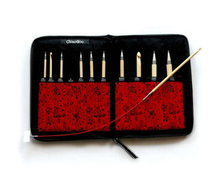 ChiaoGoo Crochet Hook Set ChiaoGoo T-Spin Bamboo Tunisian Crochet Hook Set joeriaknits