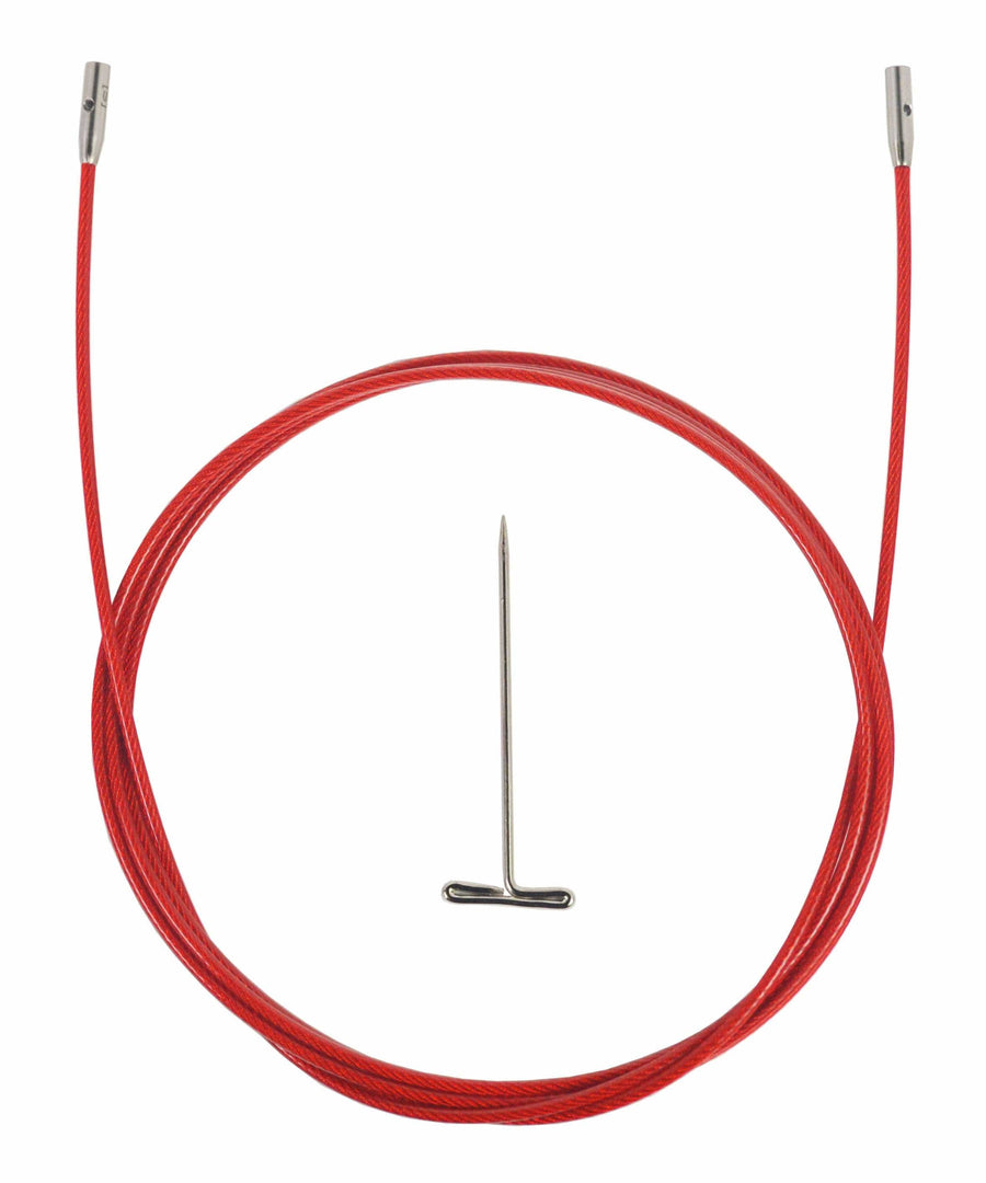 ChiaoGoo Circular Needles ChiaoGoo Twist Red Interchangeable Cables - Mini joeriaknits
