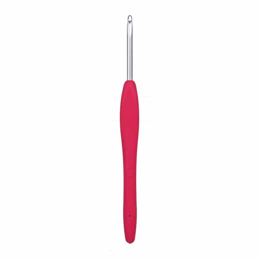 Clover Crochet Hooks 3.50mm-E Clover Amour Crochet Hooks - Small-Medium Sizes joeriaknits