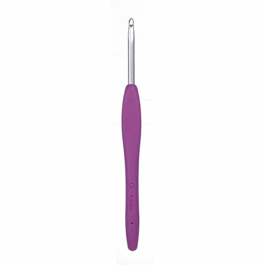 Clover Crochet Hooks 4.00mm-G Clover Amour Crochet Hooks - Small-Medium Sizes joeriaknits