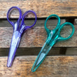 Load image into Gallery viewer, Temu Knitting Notions Compact Scissors with Blade Cover joeriaknits
