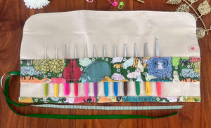 JOERIA KNITS Crochet Hook Storage Crochet Hook Storage Wraps joeriaknits