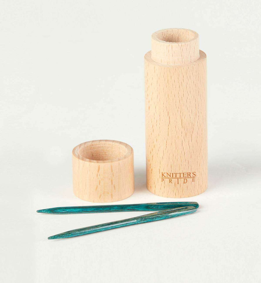 Darning Needles in Beechwood Container, 4pc.- Mindful Collection