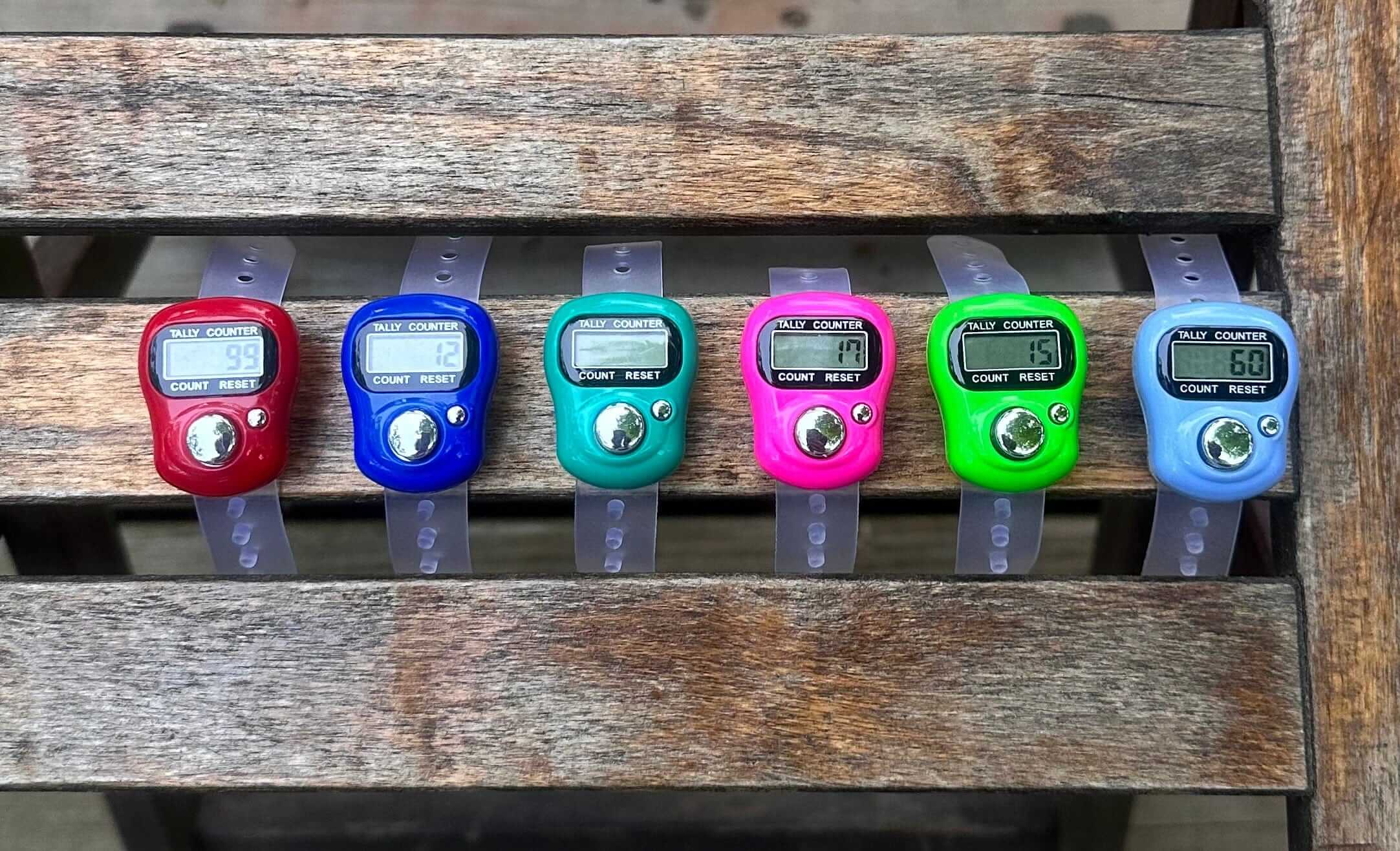 Row Counter Button Electronic Row Counter with LCD Screen