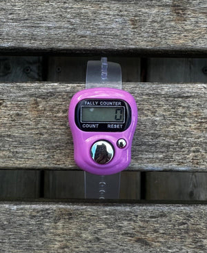 Temu Knitting Notions Lavender Electronic Row Counter joeriaknits