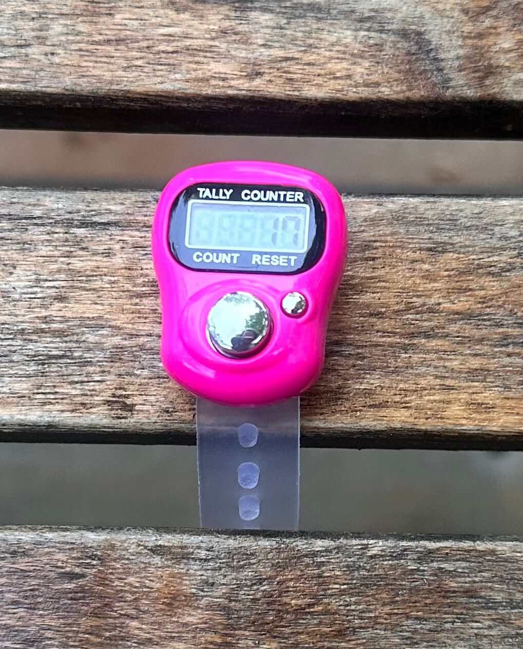 Row Counter Button Electronic Row Counter with LCD Screen