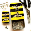 Load image into Gallery viewer, Firefly Notes Notions Tin Large Firefly Notes - Bee Notions Tin joeriaknits
