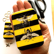 Load image into Gallery viewer, Firefly Notes Notions Tin Large Firefly Notes - Bee Notions Tin joeriaknits
