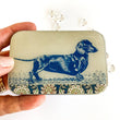 Load image into Gallery viewer, Firefly Notes Notions Tin Large Firefly Notes - Dachshund Notions Tin joeriaknits
