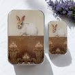 Load image into Gallery viewer, Firefly Notes Notions Tin Large Firefly Notes - Sweet White Bunny Notions Tin joeriaknits
