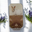 Load image into Gallery viewer, Firefly Notes Notions Tin Large Firefly Notes - Sweet White Bunny Notions Tin joeriaknits

