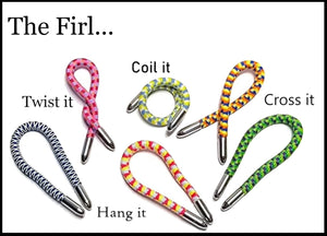 Floops Stitch Markers Multi-Coloured Floops Firls Flexible Stitch Markers (set of 6) joeriaknits