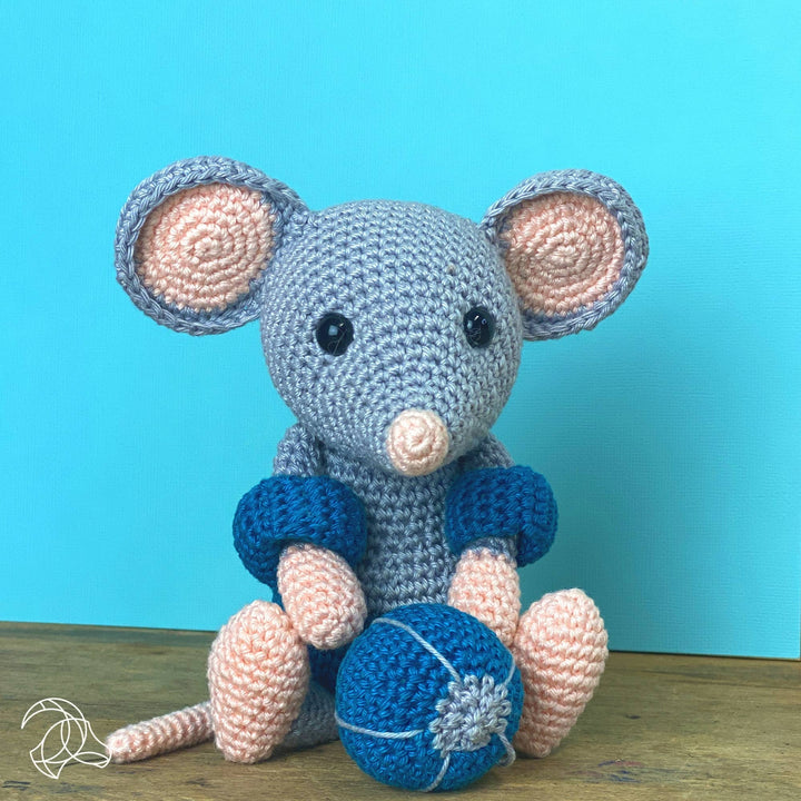 Hardicraft USA DIY Crochet Kit Hardicraft - DIY Crochet Kit - Eddy Mouse joeriaknits