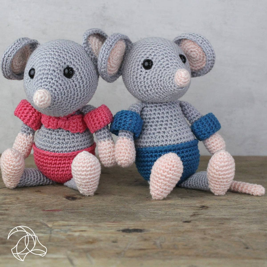 Hardicraft USA DIY Crochet Kit Hardicraft - DIY Crochet Kit - Eddy Mouse joeriaknits