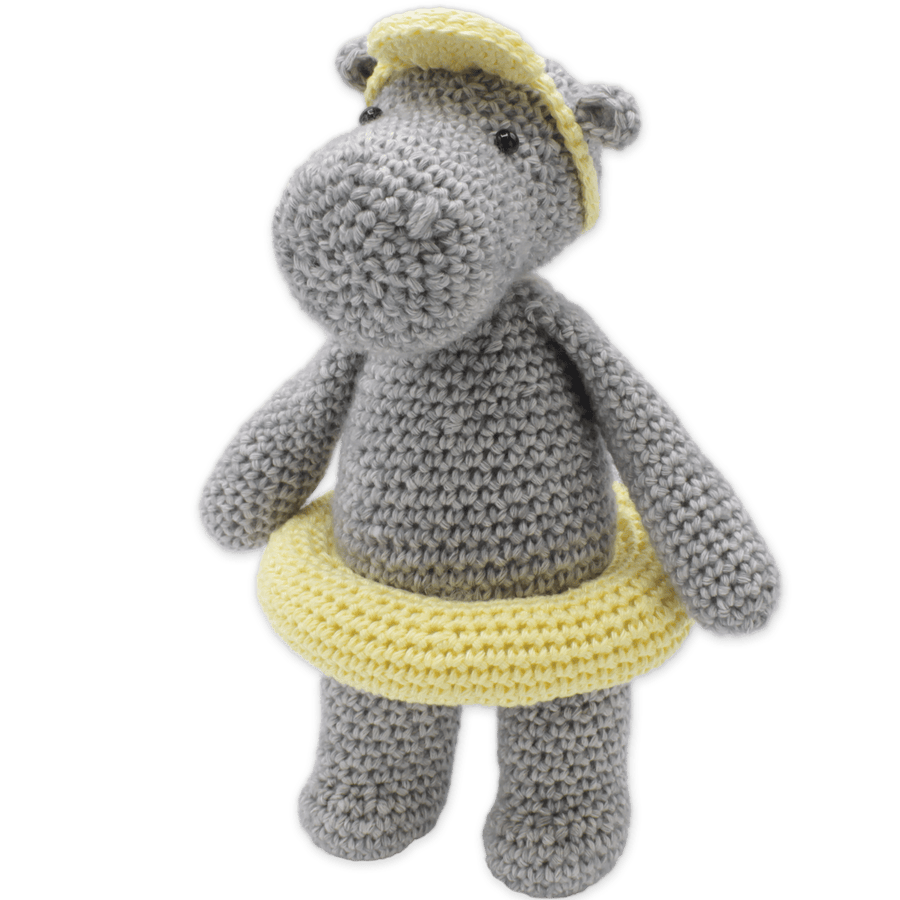 Hardicraft USA DIY Crochet Kit Hardicraft - DIY Crochet Kit - Henny Hippo joeriaknits