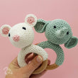 Load image into Gallery viewer, Hardicraft USA DIY Crochet Kit Hardicraft - DIY Crochet Kit - Rattle Mouse joeriaknits
