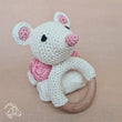 Load image into Gallery viewer, Hardicraft USA DIY Crochet Kit Hardicraft - DIY Crochet Kit - Rattle Mouse joeriaknits
